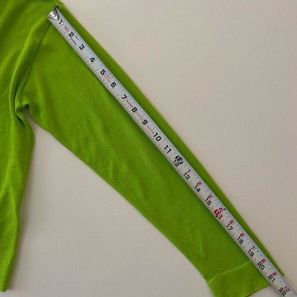 ça va de soi !! Boxy pistachio-coloured cotton sweater, nearly new !! SM - Picture 10 of 12
